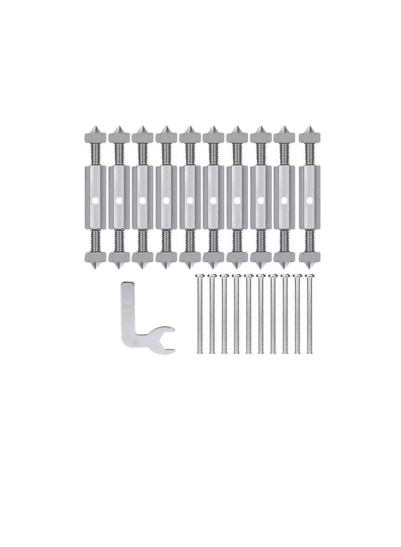 21 Pcs sets Type 86/118 Switch Socket Dark Box Repair Cassette Screws Support Rod Wall Mount Switches Box Repair Tool Kits  - Image 1