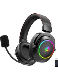 GameBooster WBH44 RGB Wireless 2.4g+Bt Black Gaming Headset  - Image 2