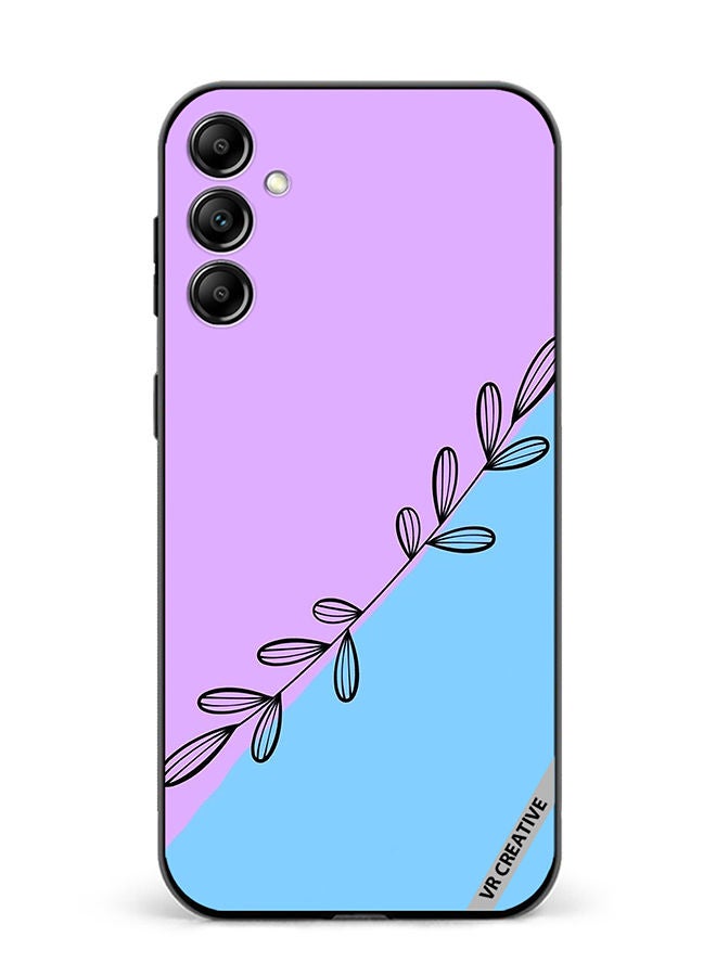 VR CREATIVE Protective Case Cover For Samsung Galaxy A14 5G/A14 Flower Design Multicolour - Image 1