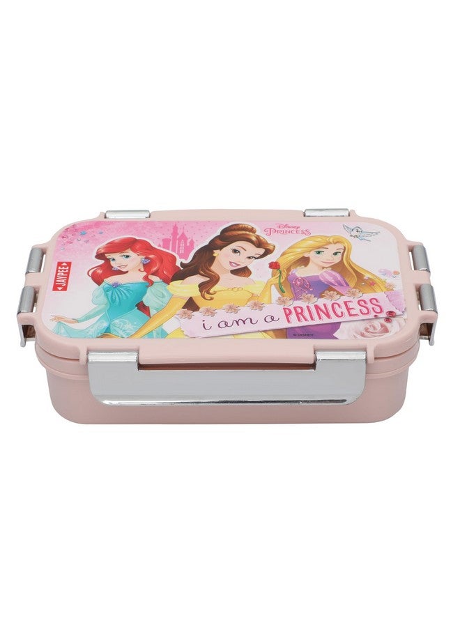 JAYPEE Inner Stainless Steel Insulated Lunch Box Wowsteel Jr. Pink, 620 ml, Suitable for School Kids, School Girls - Image 1