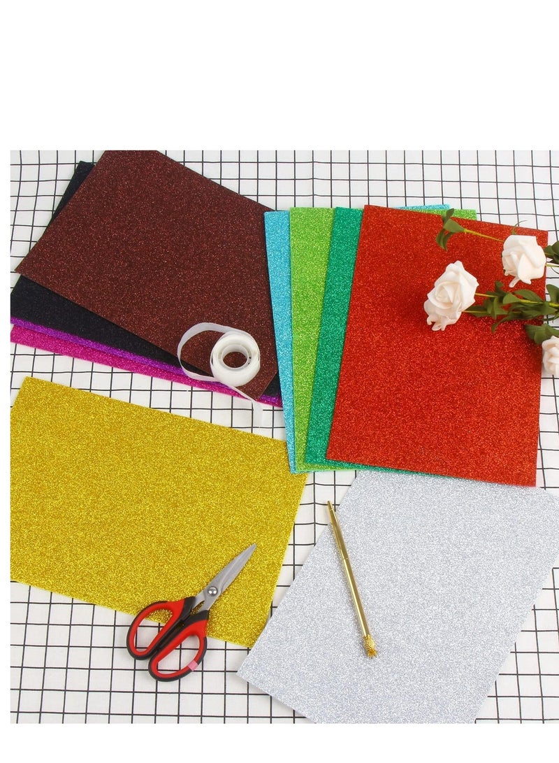 Terabyte ورقة فوم لامعة A3 بألوان متعددة، للفنون والحرف، الزينة، تغليف الهدايا، ألبوم القصاصات، مشروع الحرف، إلخ. - Image 2