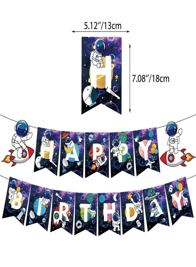 55PCS Space Astronaut Complete Birthday Party Kit Balloon Set All-In-One Party Supplies for Kids Birthday Decorations Boys & Girls Birthday, Baby Shower - Image 5
