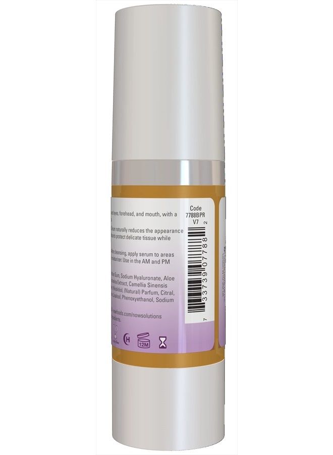 now Solutions, Hyaluronic Acid Firming Serum, Naturally Reduces Appearance of Fine Lines, 1-Ounce - Image 2