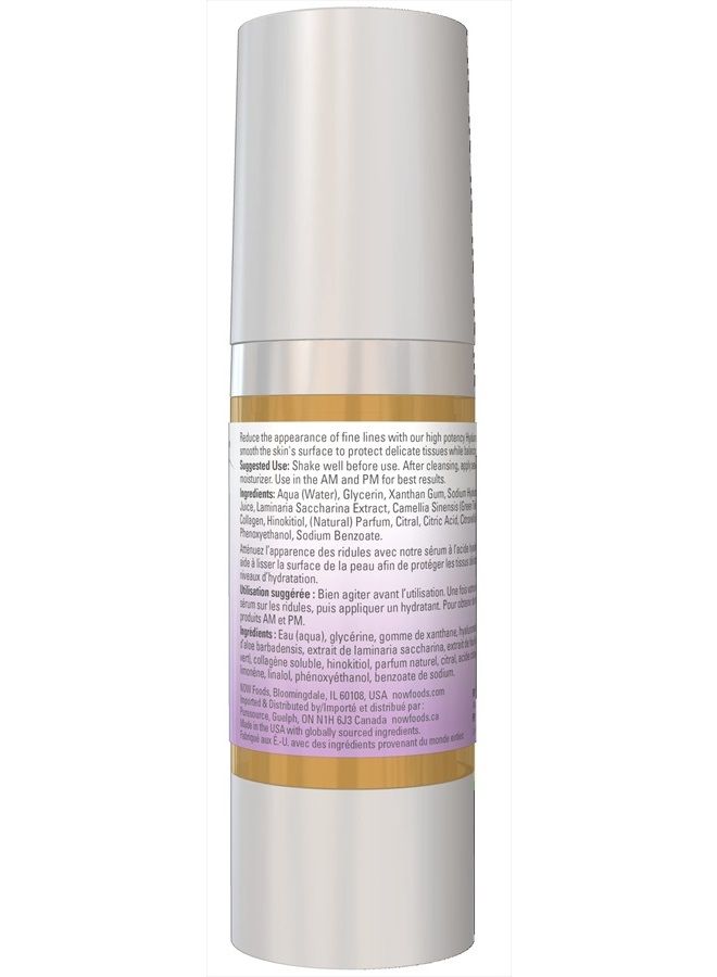 now Solutions, Hyaluronic Acid Firming Serum, Naturally Reduces Appearance of Fine Lines, 1-Ounce - Image 3