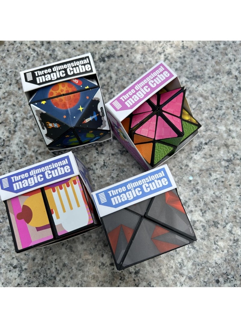 هويتك مجموعة ألغاز المكعب السحري ثلاثية الأبعاد - Image 3