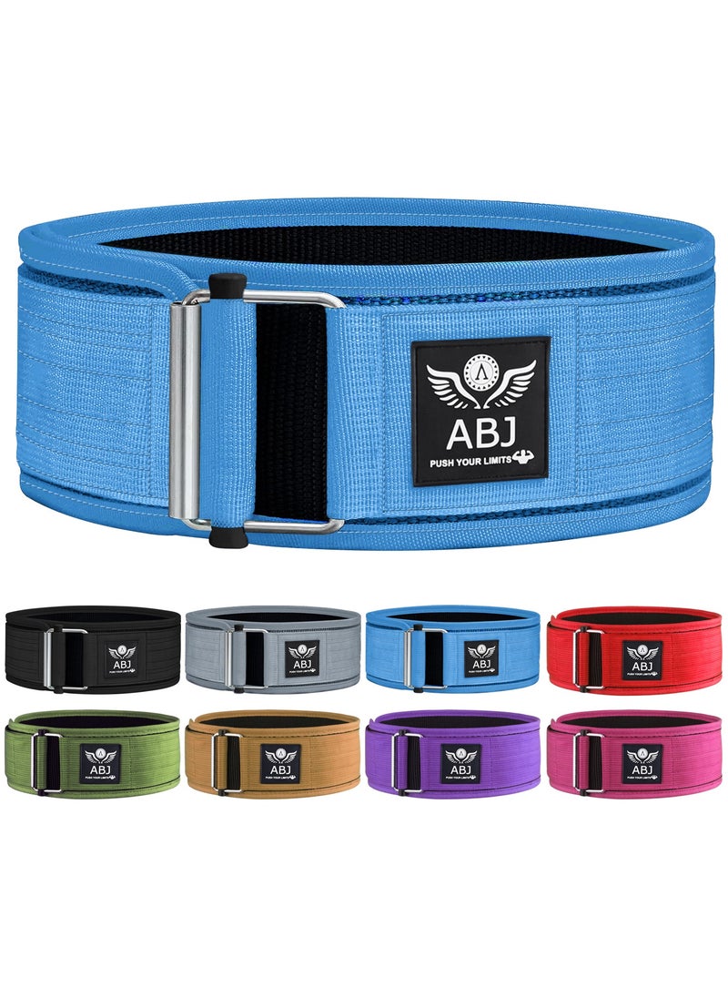 ABJ - AABJ Self-Locking Weight Lifting Belt- Elite Self-Locking Gym Belt - Premium Support for Functional Fitness, Weightlifting, and Olympic Training - Adjustable and Secure - Image 1