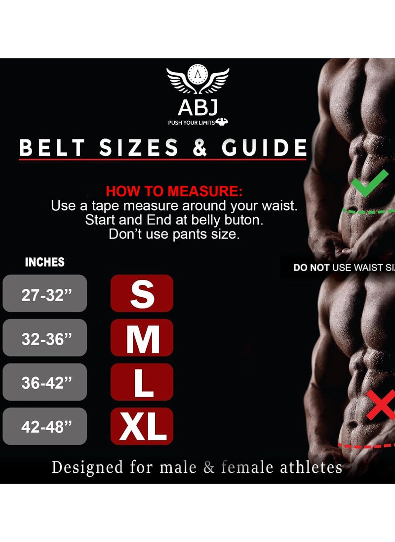 ABJ - AABJ Self-Locking Weight Lifting Belt- Elite Self-Locking Gym Belt - Premium Support for Functional Fitness, Weightlifting, and Olympic Training - Adjustable and Secure - Image 1