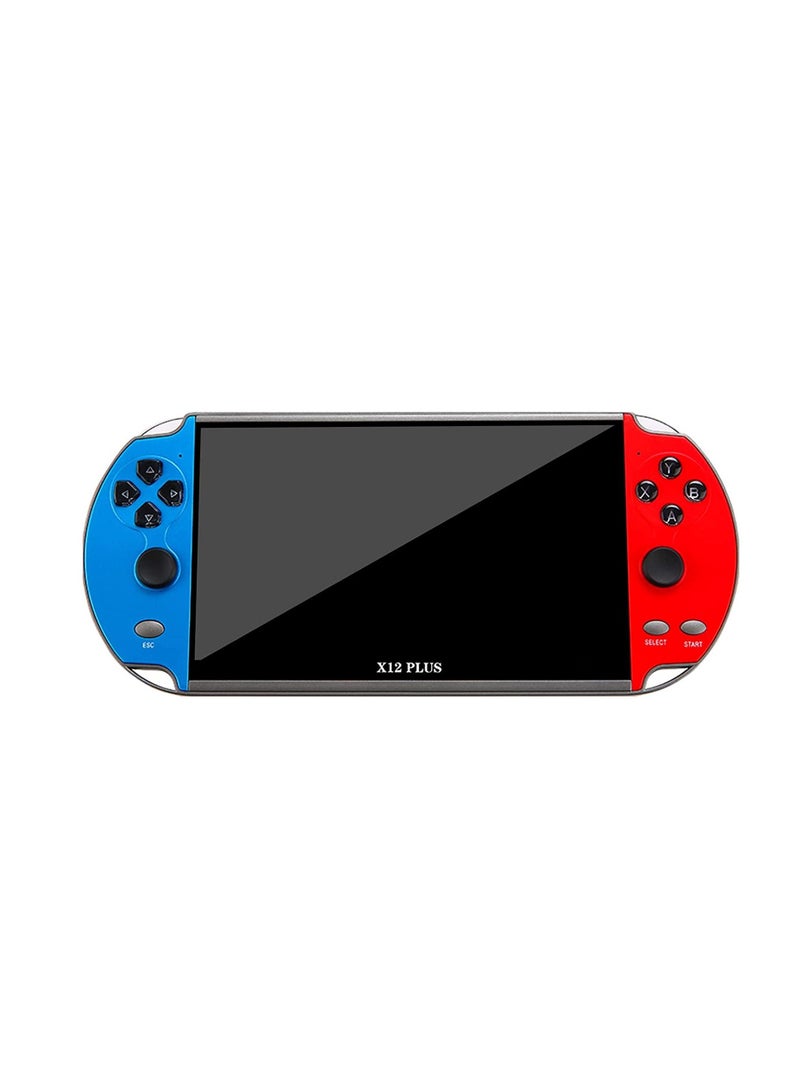 Video Game Console, X12 Plus 7 inch, Built in 7000 Games, 16GB Handheld Double Joystick Game Controller, Spupport AV Output, TF Card, Music E-book - Image 1