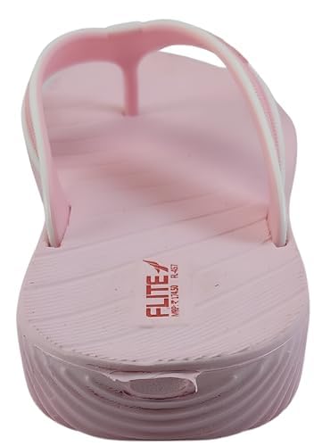 FLITE Women's Slippers || Daily Use Slippers for Women || Flipflop for Girls || Comfortable Slip-Resistance Bathroom Slippers (Pink, 3) - Image 4
