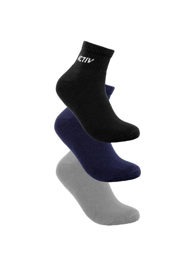 Activ H-Towel Ankle Socks-P(3) - Image 1