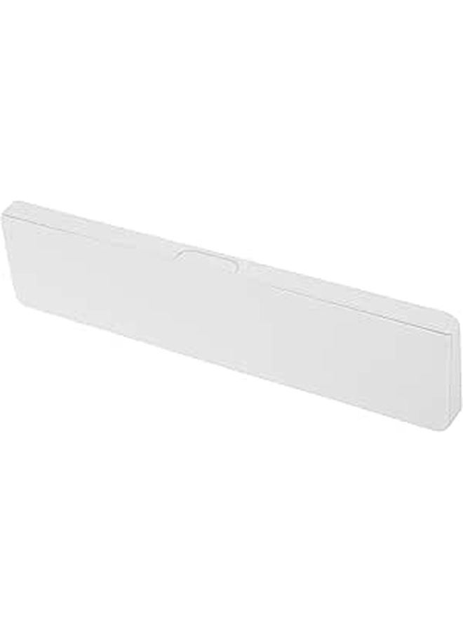 White Mechanical Keyboard Wrist Rest Storage Box With Mouse Pad Tray And Pen Organizer - Image 1