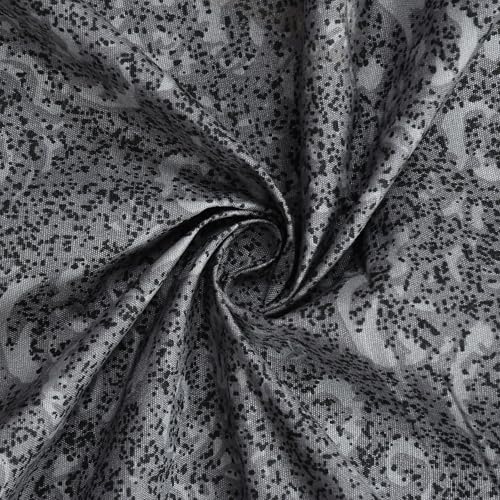 CB HOME Glace Cotton Fitted King Size Bedsheet for Double Bed with 2 Pillow Covers 72x78x8'' All Round Elastic (Print 4, Modern & Geometric King) - Image 4