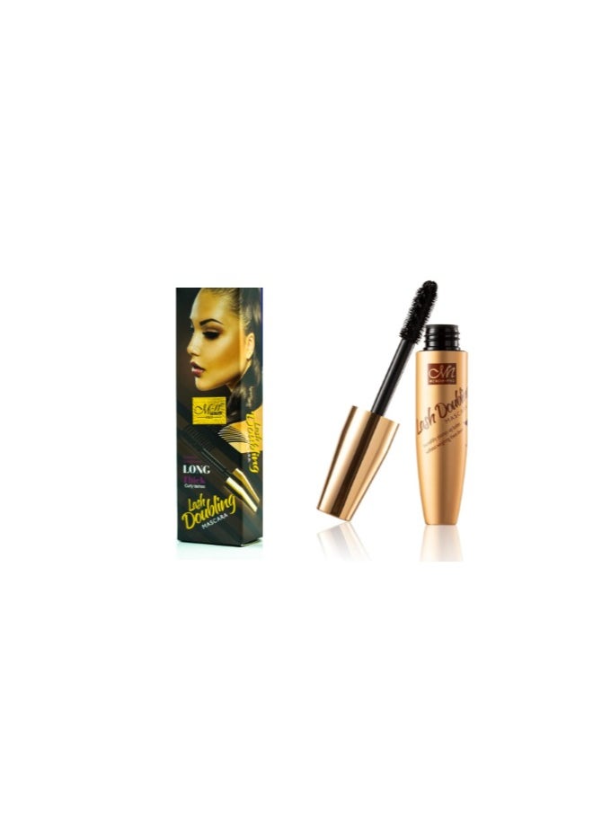 M.N - Lash Doubling Mascara For Long Thick Curly Lashes - M324- Black 01 - 8ml - Image 1