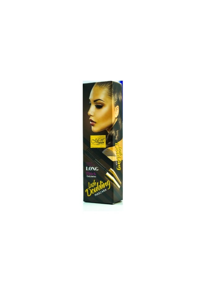 M.N - Lash Doubling Mascara For Long Thick Curly Lashes - M324- Black 01 - 8ml - Image 1
