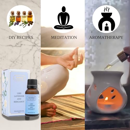 Nyassa Like Lavender And Bergamot Fragrance oils for Diffusers and Burners, for Carrier Oils, & Base Oils, for men and women Fragrance oils 20ml - Image 4