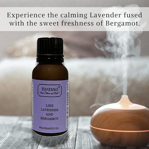 Nyassa Like Lavender And Bergamot Fragrance oils for Diffusers and Burners, for Carrier Oils, & Base Oils, for men and women Fragrance oils 20ml - Image 3