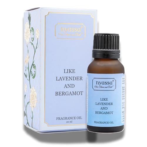 Nyassa Like Lavender And Bergamot Fragrance oils for Diffusers and Burners, for Carrier Oils, & Base Oils, for men and women Fragrance oils 20ml - Image 1