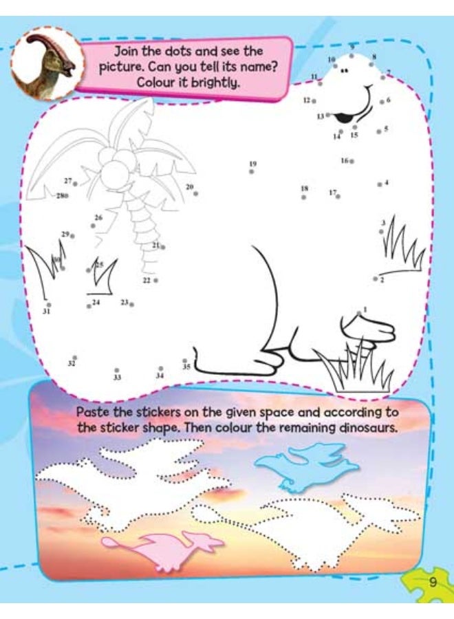 Dreamland كتاب نشاط ملصقات - الديناصورات - Image 5