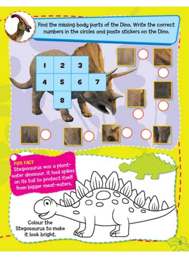 Dreamland كتاب نشاط ملصقات - الديناصورات - Image 3