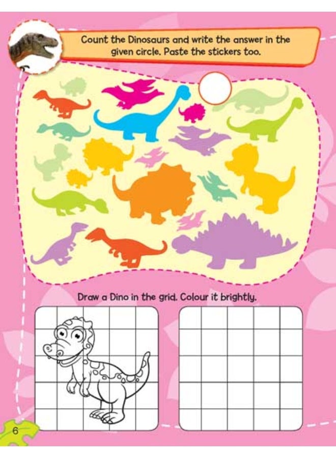Dreamland كتاب نشاط ملصقات - الديناصورات - Image 4