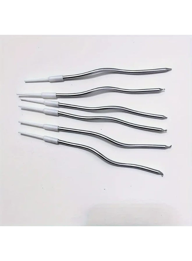Kandid 6 Pcs Decorative Birthday Candles for Celebrations, Anniversary, Wedding, Romantic Evening (CURLY SILVER) - Image 4
