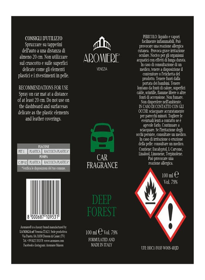 Aromiere Deep Forest Car Fragrance 100 ml  - Image 3