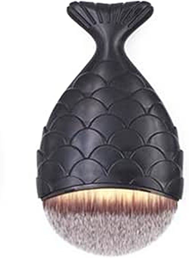 Mermaid Foundation Blusher Face Powder Cosmetic Makeup Brush
