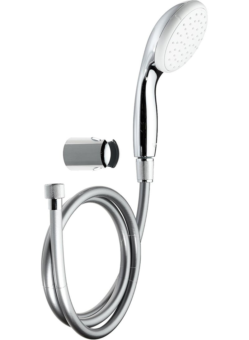 جروهي تجهيزات الاستحمام والحمام من جروهي، دش يدوي بثلاثة أوضاع للرش وحامل جداري - مجموعة تمبيستا 100، 27803 - Image 5