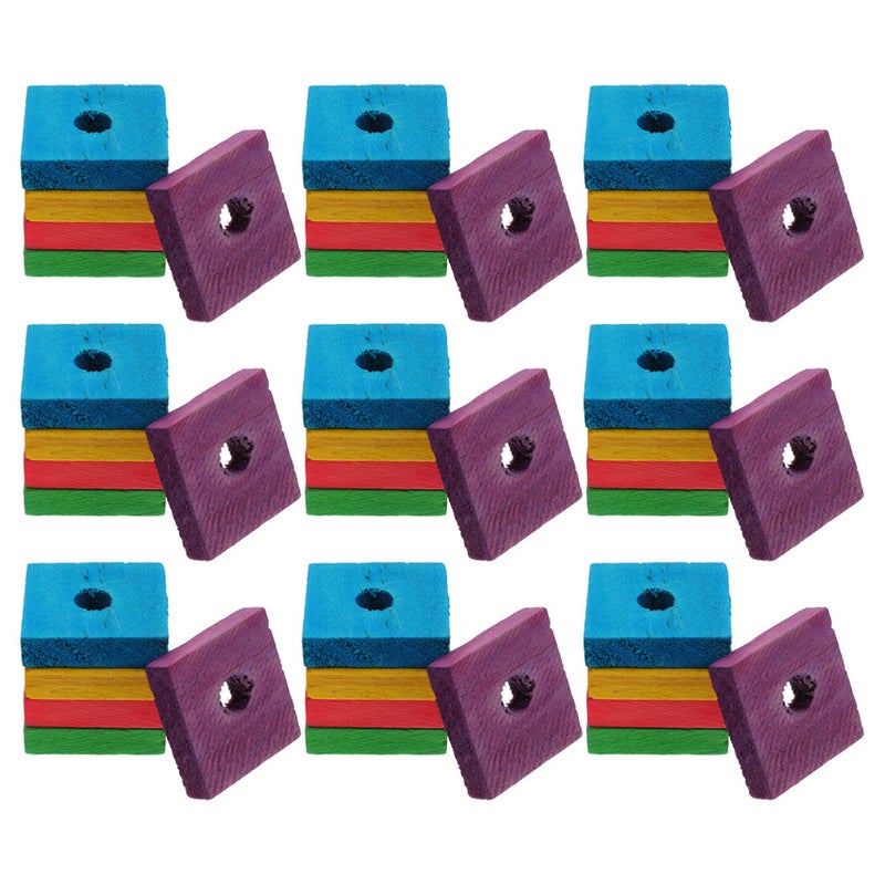 50pcs Parrot Chewing Toys Bird Bite Toys Parrot Teeth Grinding Toys - Image 1