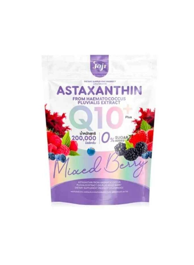JOJI Goji Collagen Astaxanthin Q10 Plus Mixed Berry Flavor, 10 Sachets - Image 2