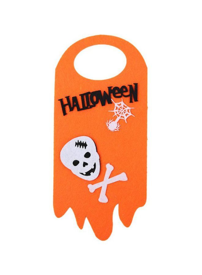 NIBEMINENT Pumpkin Ghost Door Hanging Pendant 29x12cm