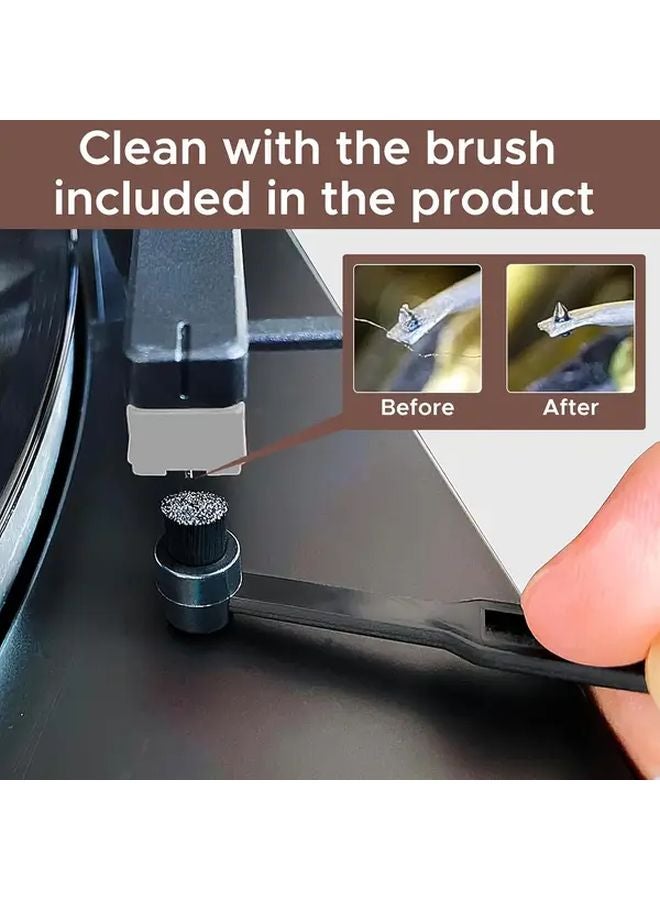 2 Pack ATN3600L Stylus Needle With Diamond Tip Carbon Fiber Includes Brush And Box - Image 4