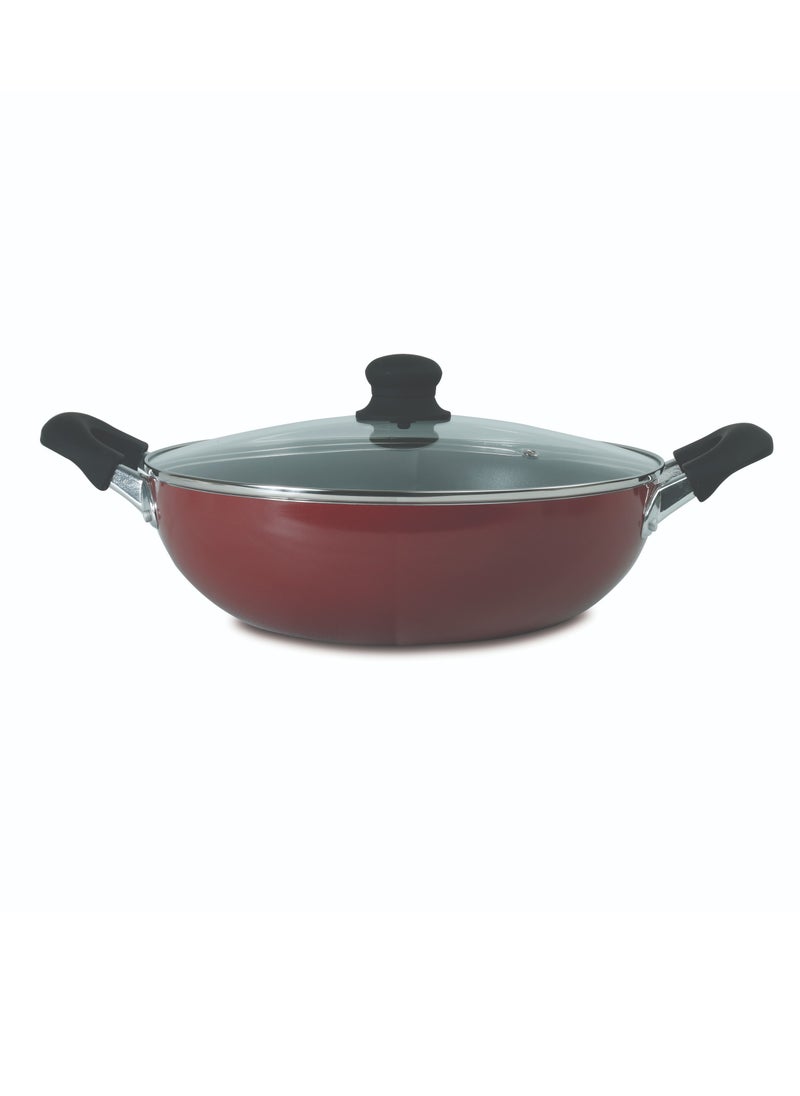 30cm Nonstick Wok Pan with Lid – Scratch Resistant & Versatile Use - pzsku/ZF1CFA704635303A60F74Z/45/_/1729059708/d7cd9200-0a97-4f26-89aa-f7638fd32481