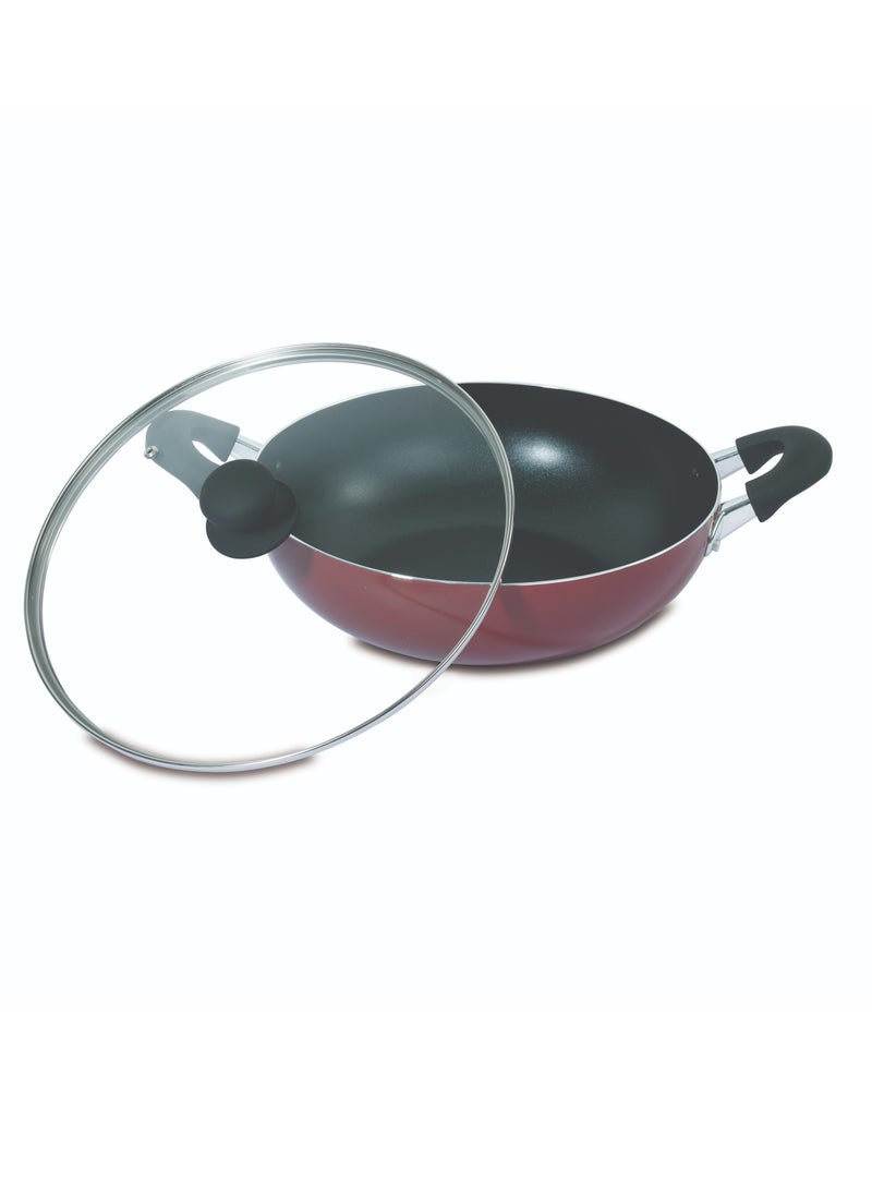 30cm Nonstick Wok Pan with Lid – Scratch Resistant & Versatile Use - pzsku/ZF1CFA704635303A60F74Z/45/_/1739789339/f974e051-a9e8-4c50-90a5-be32661f7b62