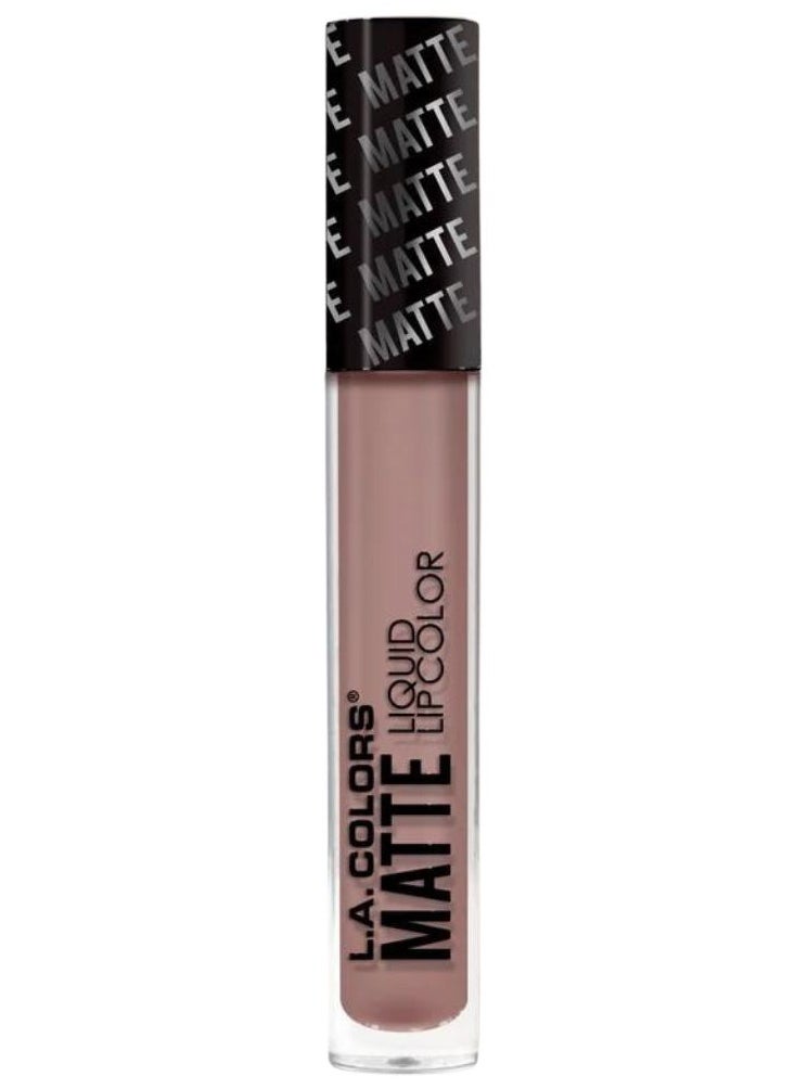LA Colors L.A. Colors Matte Liquid Lip Color Long Wearing Eclipse 4g  - Image 1