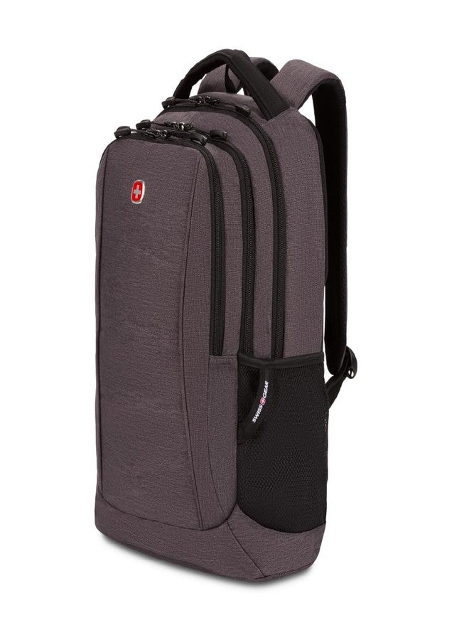 سويس جير حقيبة ظهر للكمبيوتر المحمول SwissGear 5668، لون رمادي داكن، 18.25 بوصة، حقيبة ظهر للكمبيوتر المحمول 5668 - Image 1