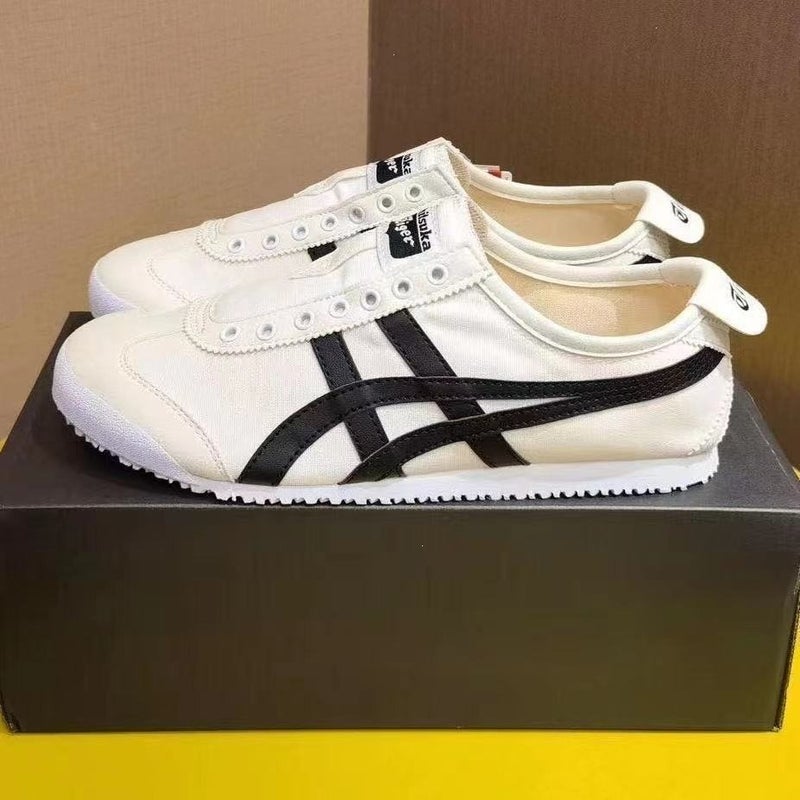 Onitsuka Tiger Tiger Summer Classic Slip-On Casual Canvas Shoes for Men and Women Couple Sports Style - Image 1