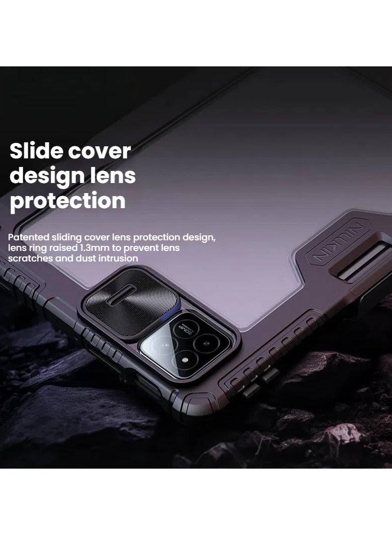General Suitable for Xiaomi Pad 7 Pro Tablet Case, lens sliding cover welding armour models, with multi-angle folding function, protection and convenient experience at the same time  - Image 3
