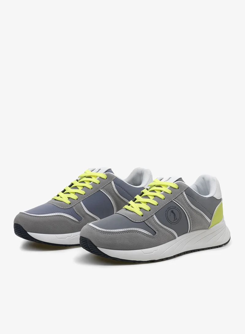 U.S. Golf Club Mens Sneakers Grey Sneakers | Casual | Retro Style | Italy