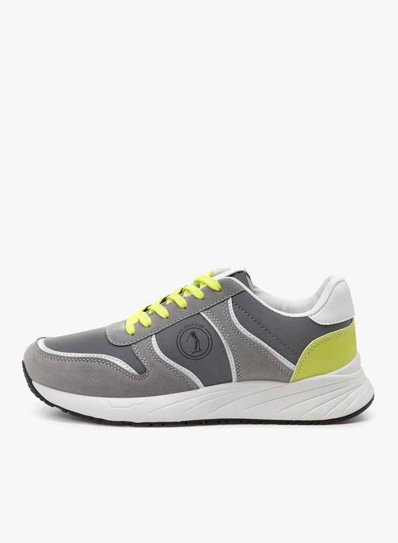 U.S. Golf Club Mens Sneakers Grey Sneakers | Casual | Retro Style | Italy