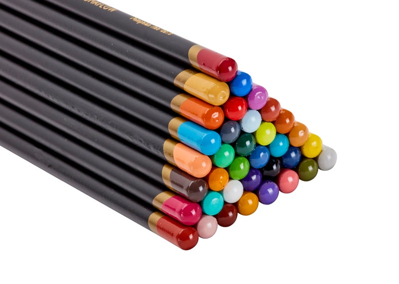 Derwent Chromaflow Colored Pencils 36 Tin, Set of 36, 4mm Wide Core, Multicolor, Smooth Texture, Art Supplies for Drawing, Blending, Sketching, Adult Coloring, Premier, Professional Quality (2306012) - Image 4