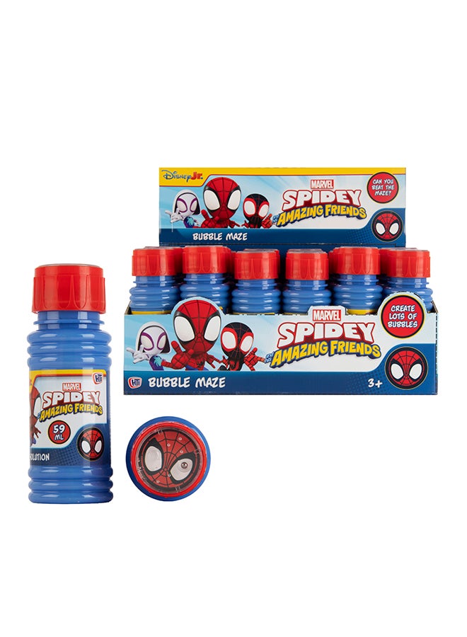 Bubblz Spidey & Friends Bubble Maze Pot - Image 1