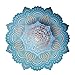 Pinenjoy Pinenjoy Bohemian Mandala Wall Decal Indian Namaste Aqua Green Floral Wall Sticker Removable Vinyl Lotus Wall Art Mural  - Image 2