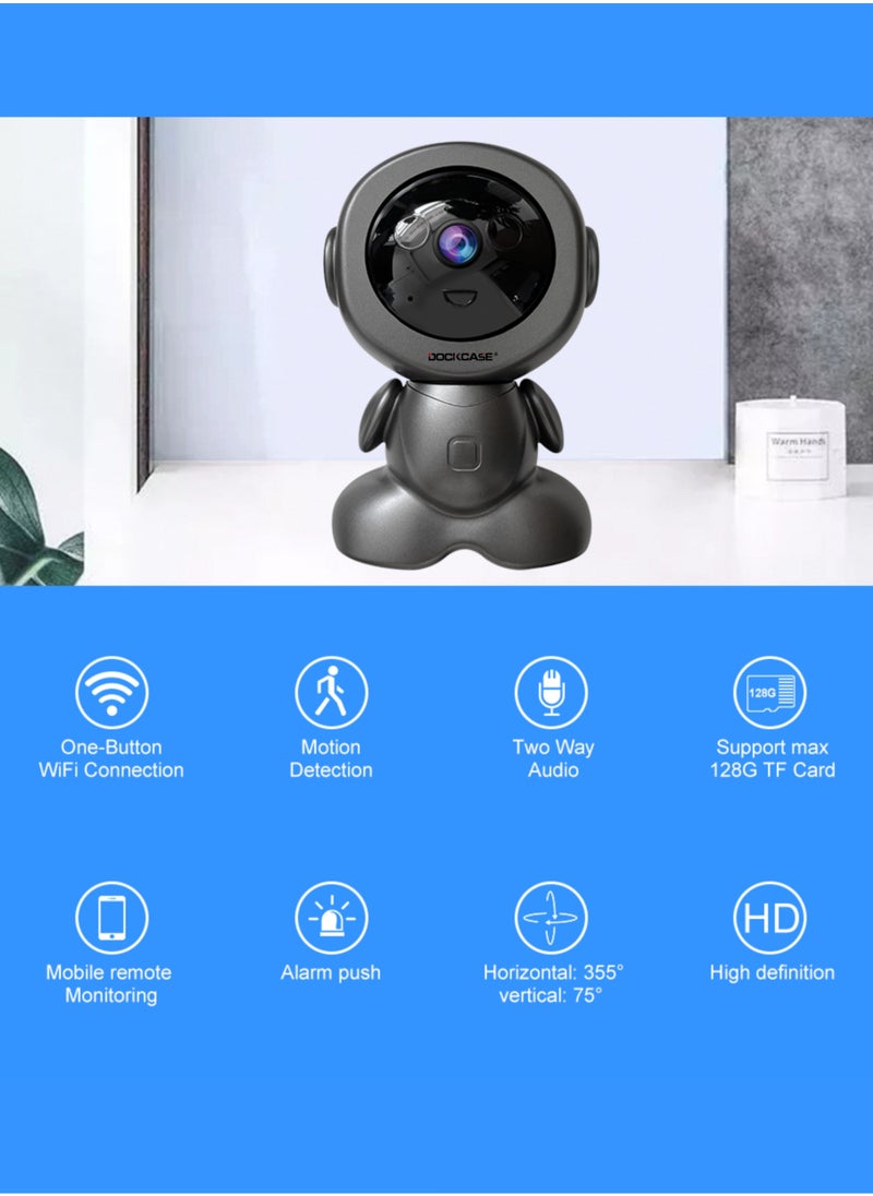 DOCKCASE Smart 3.0MP Full HD, Home Security Wi-Fi Camera.  - Image 4