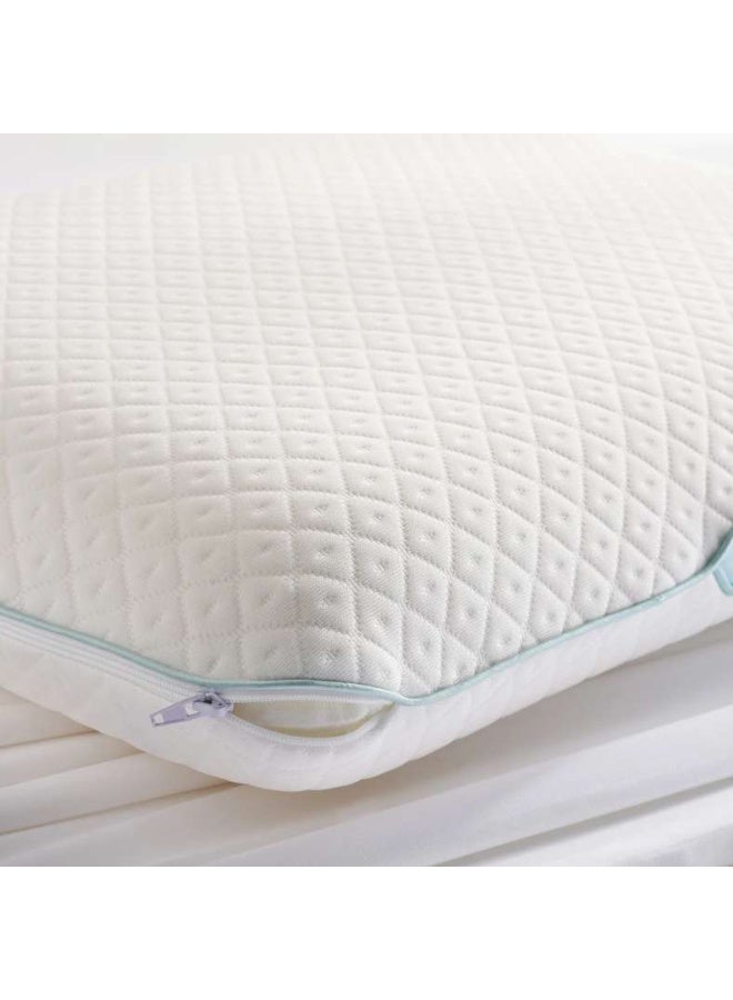 Pan Home Soft Comfort Memory Foam Pillow 40x60x13cm-White - Image 3