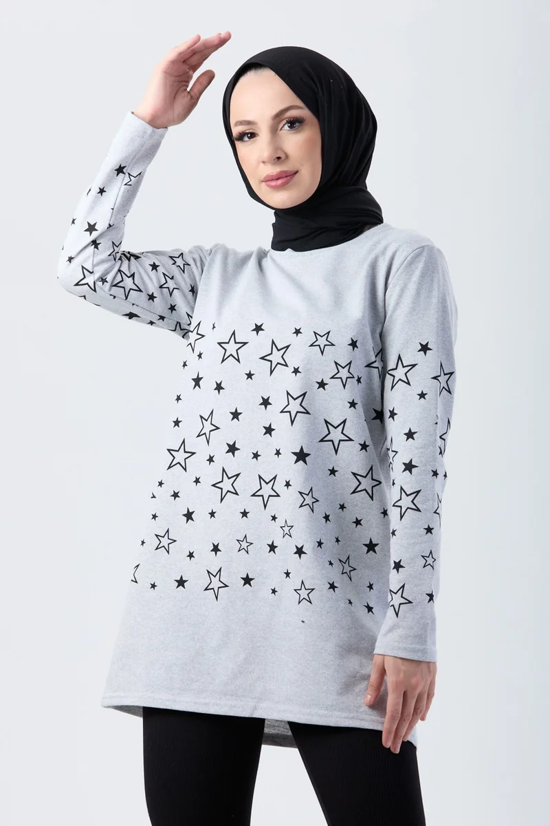 Tofisa 13085-GRI Tunic
