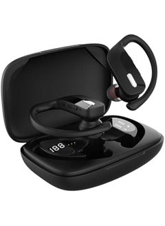 Wireless Over The Ear Earbuds Bluetooth Sport Headphones with Earhooks Bluetooth IPX5 Waterproof Wrap Around Earbuds Headphones Wireless Running Workout Head Set Headset Earphones