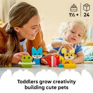 DUPLO 3 in 1 Creative Cute Pets - Educational Toy 10477 (Age 1½+, 24 Pieces) - view 3