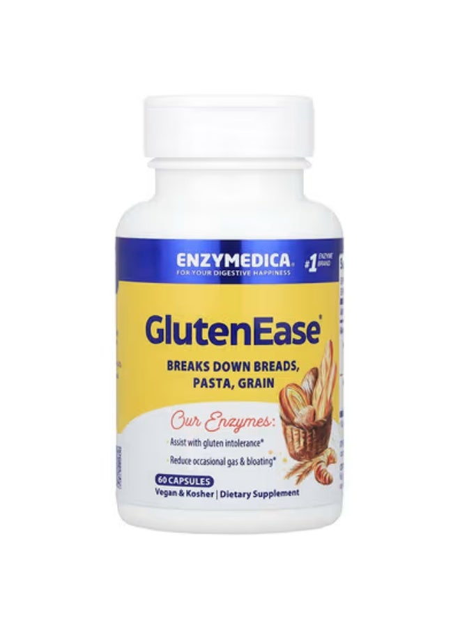 Enzymedica, GlutenEase®, 60 Capsules