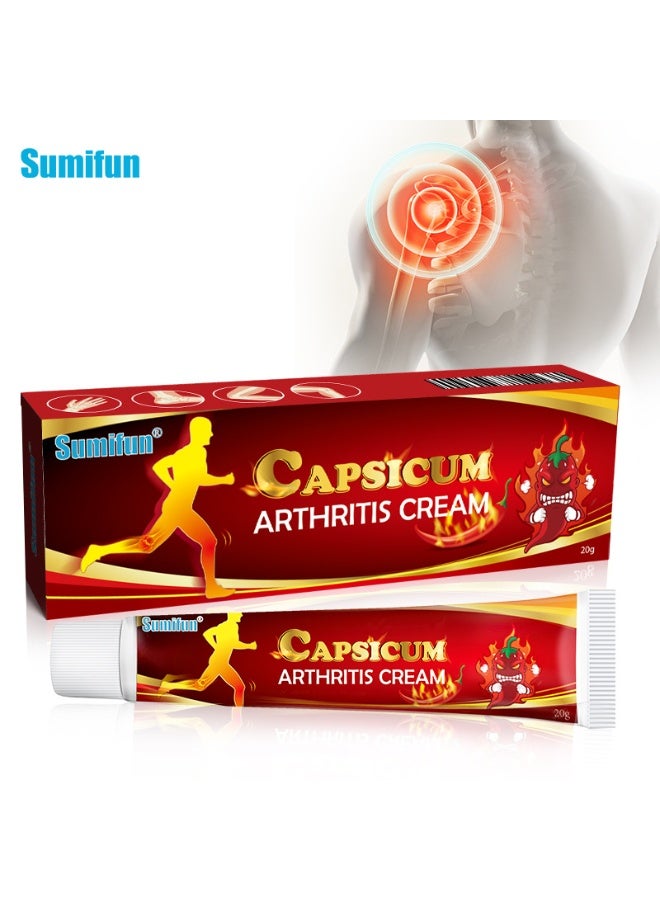 سوميفون كريم فلفل للتهاب المفاصل مناسب للإصابات المزمنة الناتجة عن النشاط المفرط طويل الأمد، مع آلام في الرقبة والكتف والخصر والساق والمفاصل - Image 1